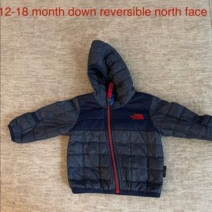 The North Face reversible coat